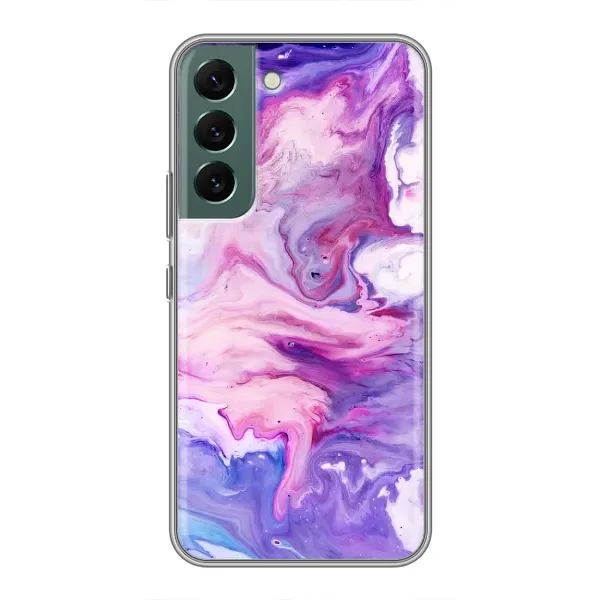 Чехол с рисунком «Фиолетовый мрамор» для Samsung Galaxy S22 Plus Чехол с рисунком «Фиолетовый мрамор» для Samsung Galaxy S22 Plus