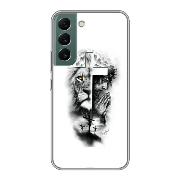 Чехол с рисунком «История Христа» для Samsung Galaxy S22 Plus Чехол с рисунком «История Христа» для Samsung Galaxy S22 Plus