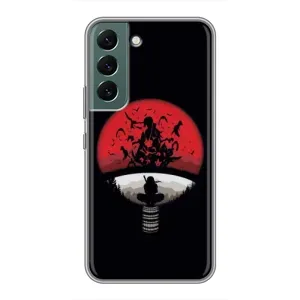 Чохли з принтом Ітачі Учіха на Samsung Galaxy S22 Plus (Ітачі на чорному)