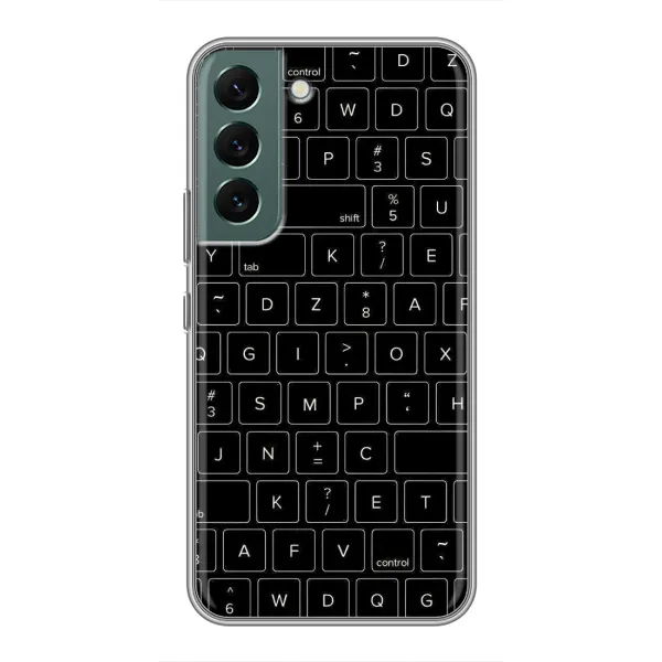 Чехол с рисунком «Клавиатура» для Samsung Galaxy S22 Plus Чехол с рисунком «Клавиатура» для Samsung Galaxy S22 Plus