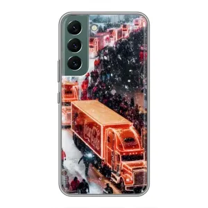 Чехлы на Новый Год Samsung Galaxy S22 Plus (Кока Кола)