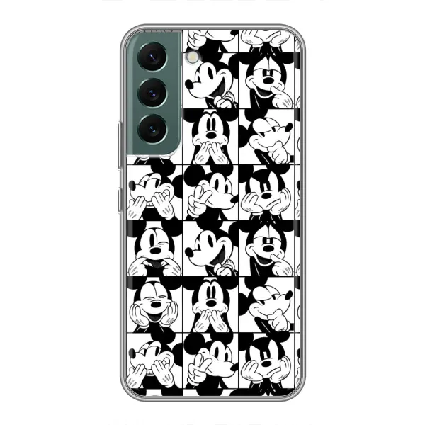 Чехол с рисунком «Коллаж Микки Маус» для Samsung Galaxy S22 Plus Чехол с рисунком «Коллаж Микки Маус» для Samsung Galaxy S22 Plus
