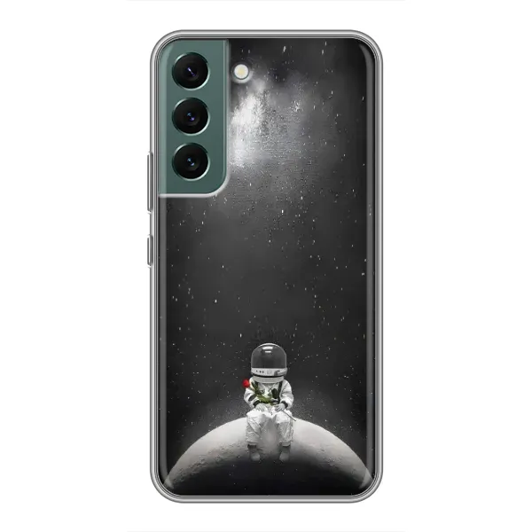 Чехол с рисунком «Космонавт романтик» для Samsung Galaxy S22 Plus Чехол с рисунком «Космонавт романтик» для Samsung Galaxy S22 Plus