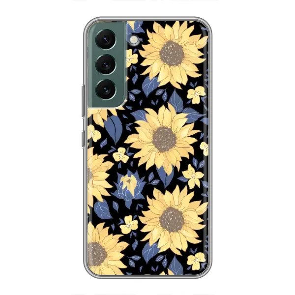 Чехол с рисунком «красивые цветы» для Samsung Galaxy S22 Plus Чехол с рисунком «красивые цветы» для Samsung Galaxy S22 Plus