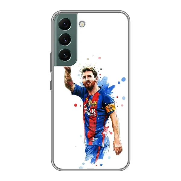 Чехол с рисунком «Leo Messi» для Samsung Galaxy S22 Plus Чехол с рисунком «Leo Messi» для Samsung Galaxy S22 Plus