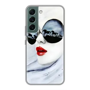 Чохол з картинкою Модні Дівчата Samsung Galaxy S22 Plus (Любителька коней)