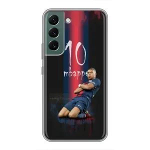 Чехол (TPU) с Футболистом на Samsung Galaxy S22 Plus (MBAPPE 10)
