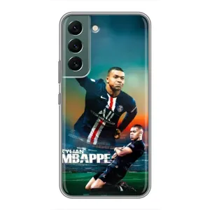 Чехол (TPU) с Футболистом на Samsung Galaxy S22 Plus (MBAPPE)