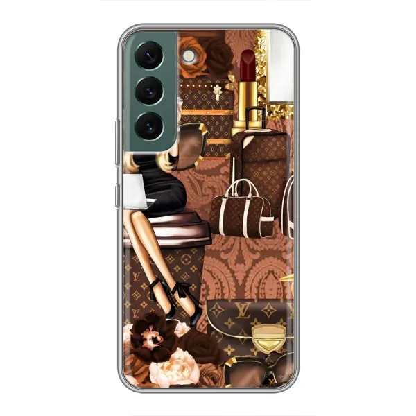 Чехол с рисунком «Мода Луи Виттон» для Samsung Galaxy S22 Plus Чехол с рисунком «Мода Луи Виттон» для Samsung Galaxy S22 Plus