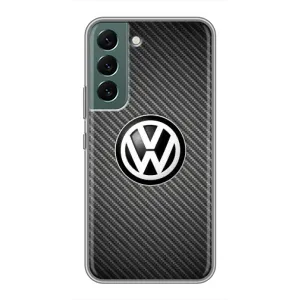 Чехол "Фольксваген" для Samsung Galaxy S22 Plus (На карбоне)