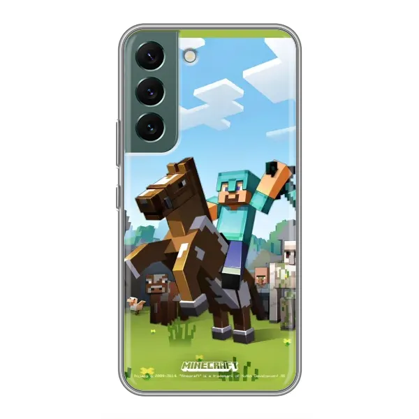 Чехол с рисунком «На коне» для Samsung Galaxy S22 Plus Чехол с рисунком «На коне» для Samsung Galaxy S22 Plus