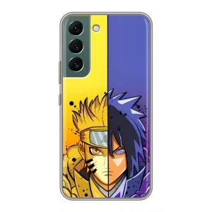 Купить Чохли на телефон з принтом Anime для Samsung Galaxy S22 Plus (Naruto Vs Sasuke)