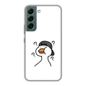 Бампер с принтом Мемы для Samsung Galaxy S22 Plus (Непонимание)