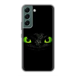 Чехол дракон Беззубик для Samsung Galaxy S22 Plus (Глаза Беззубика)