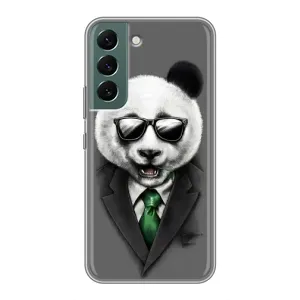 Чехлы с Пандами на Samsung Galaxy S22 Plus (Панда в очках)