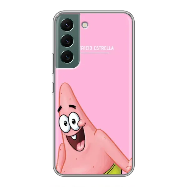 Чехол с рисунком «Патрик» для Samsung Galaxy S22 Plus Чехол с рисунком «Патрик» для Samsung Galaxy S22 Plus