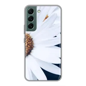 Чохол з ромашками на Samsung Galaxy S22 Plus (Пів ромашки)