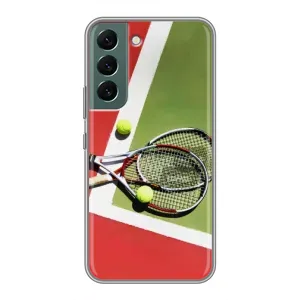 Чехлы с принтом Спортивная тематика для Samsung Galaxy S22 Plus (Ракетки теннис)