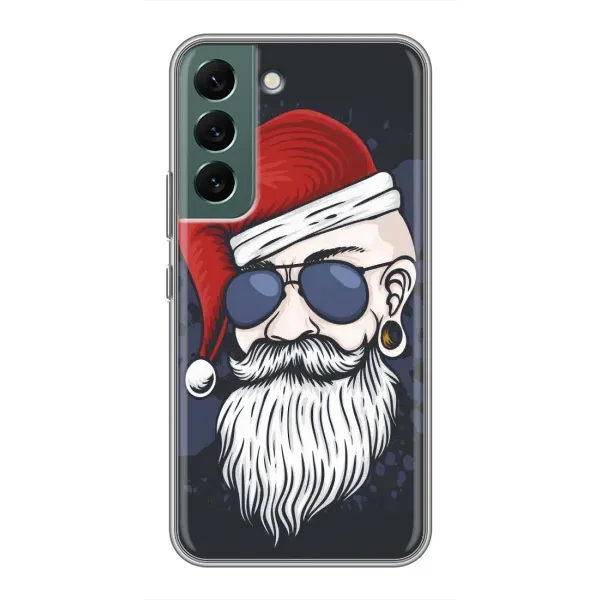 Чехол с рисунком «Рождественский МЕН» для Samsung Galaxy S22 Plus