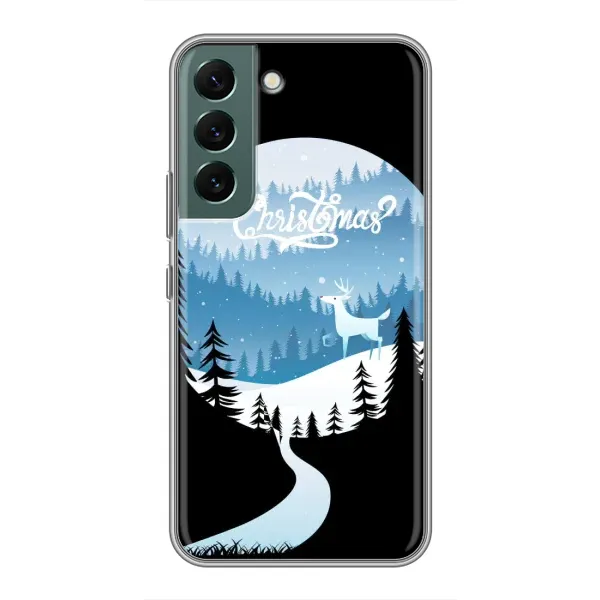 Чехол с рисунком «Рождественский Олень» для Samsung Galaxy S22 Plus Чехол с рисунком «Рождественский Олень» для Samsung Galaxy S22 Plus