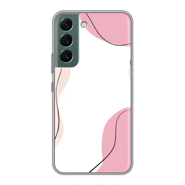 Чохол з малюнком «Рожевий фон» для Samsung Galaxy S22 Plus