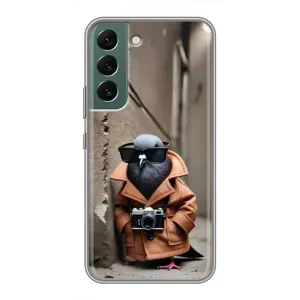 Чехол с мемами тралалело тралала для Samsung Galaxy S22 Plus (Шпиониро голубио)