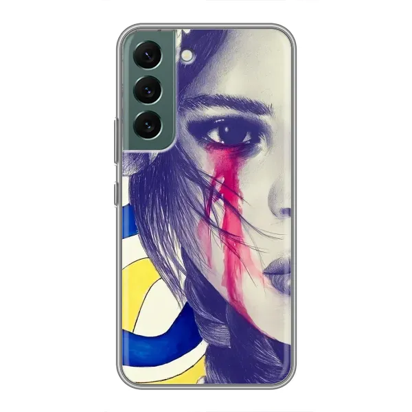 Чехол с рисунком «Слезы Украины» для Samsung Galaxy S22 Plus Чехол с рисунком «Слезы Украины» для Samsung Galaxy S22 Plus
