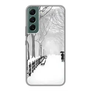 Чехлы на Новый Год Samsung Galaxy S22 Plus (Снегом замело)