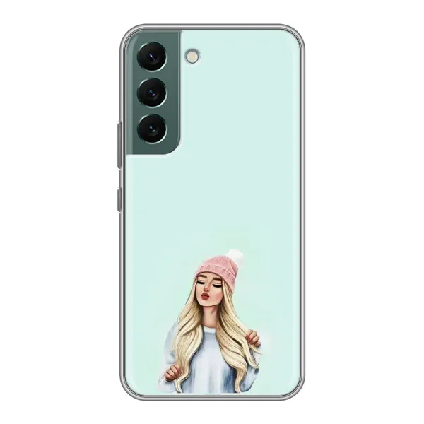 Чехол с рисунком «В шапке» для Samsung Galaxy S22 Plus Чехол с рисунком «В шапке» для Samsung Galaxy S22 Plus