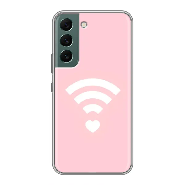 Чехол с рисунком «WiFi Love» для Samsung Galaxy S22 Plus Чехол с рисунком «WiFi Love» для Samsung Galaxy S22 Plus