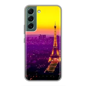 Чохол Ейфелева Вежа на Samsung Galaxy S22 Plus (Яскрава башня)