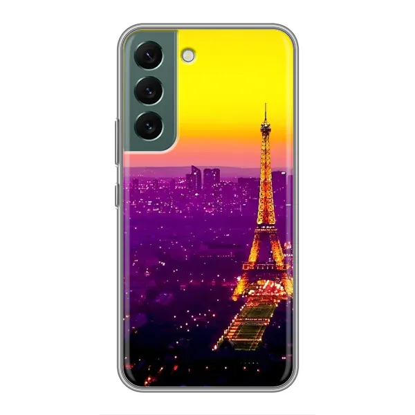 Чехол с рисунком «Яркая башня» для Samsung Galaxy S22 Plus Чехол с рисунком «Яркая башня» для Samsung Galaxy S22 Plus