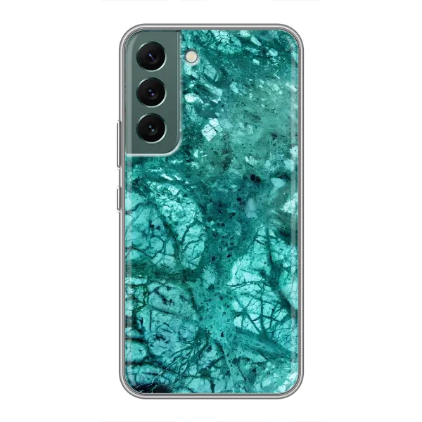 Чехол с рисунком «Зеленый мрамор» для Samsung Galaxy S22 Plus Чехол с рисунком «Зеленый мрамор» для Samsung Galaxy S22 Plus