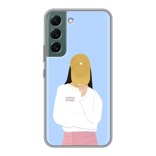 Чехол с рисунком «Желтая кепка» для Samsung Galaxy S22 Plus Чехол с рисунком «Желтая кепка» для Samsung Galaxy S22 Plus