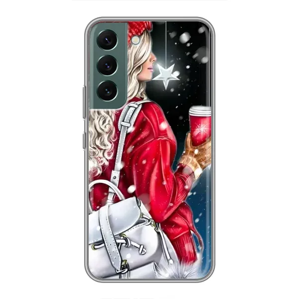 Чехол с рисунком «Зима пришла» для Samsung Galaxy S22 Plus Чехол с рисунком «Зима пришла» для Samsung Galaxy S22 Plus