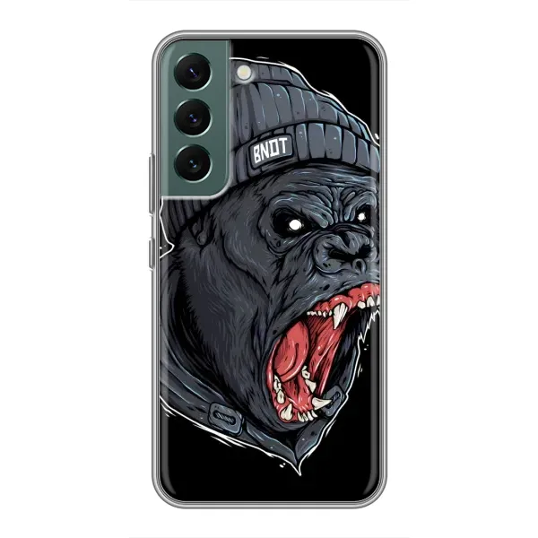 Чехол с рисунком «Злая Обезьяна» для Samsung Galaxy S22 Plus Чехол с рисунком «Злая Обезьяна» для Samsung Galaxy S22 Plus