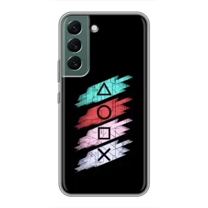 Чехол КИБЕРСПОРТ для Samsung Galaxy S22 Plus (Значки Sony)