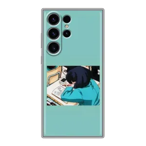Чехол с персонажами АНИМЕ на Samsung Galaxy S22 Ultra (Аканэ Тэндо)