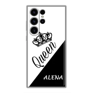 Именные  Женские Чехлы для Samsung Galaxy S22 Ultra (ALENA)