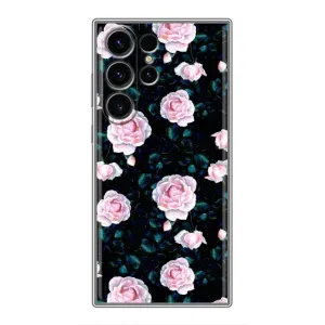 Чехлы с принтом Розочки для Samsung Galaxy S22 Ultra (Чайные розы)