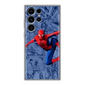 Силіконовий Чохол для Samsung Galaxy S22 Ultra (Людина павук)