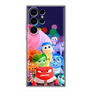 Чехол Головоломка для Samsung Galaxy S22 Ultra - (AlphaPrint) (Герои головоломки)
