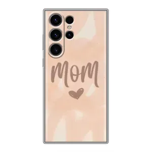 Чехлы на день мамы для Самсунг Галакси С22 Ультра (Love mom)