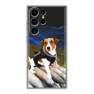 Чехол с принтом Собаки Патрон для Samsung Galaxy S22 Ultra (Пёс Патрон)