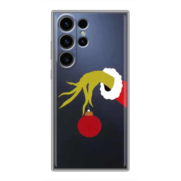 Чехол с рисунком «Рука Гринча» для Samsung Galaxy S22 Ultra Чехол с рисунком «Рука Гринча» для Samsung Galaxy S22 Ultra