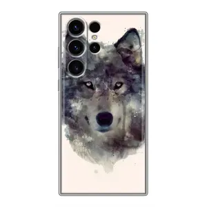 Чехол с Волком на Samsung Galaxy S22 Ultra (Волк)