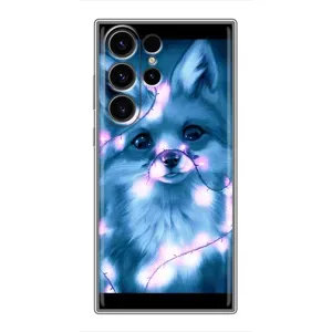 Чехол с Лисичкой для Samsung Galaxy S22 Ultra (Яркая Лиса)