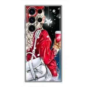 Чехлы на Новый Год Samsung Galaxy S22 Ultra (Зима пришла)
