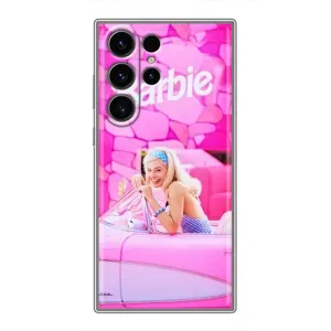 Силіконовый Чохол Барбі фільм на Samsung Galaxy S22 Ultra (Зставка)