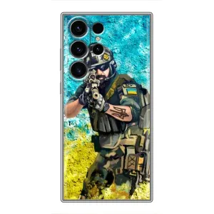 ЗСУ Чехлы (TPU) для Samsung Galaxy S22 Ultra (ЗСУ Воин)